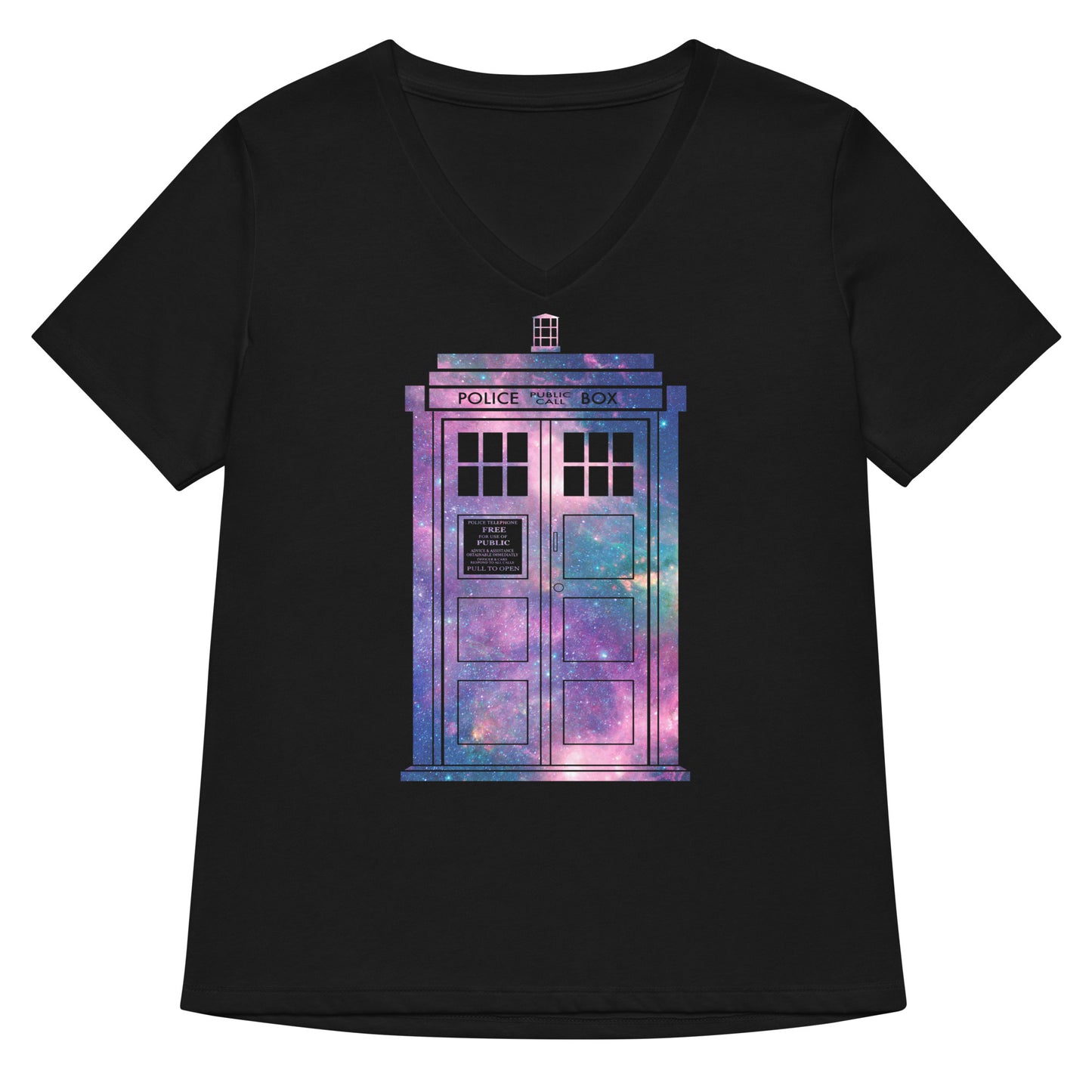 Police Box Women's V-Neck Tee