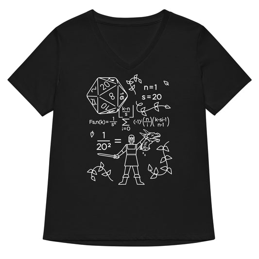 The Science Of A RPG Women's V-Neck Tee
