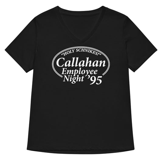 Callahan Employee Night Women's V-Neck Tee