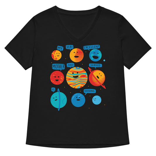 My Very Excellent Mother Just Served Us Nothing Women's V-Neck Tee