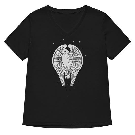 Fastest Falcon In The Universe Women's V-Neck Tee
