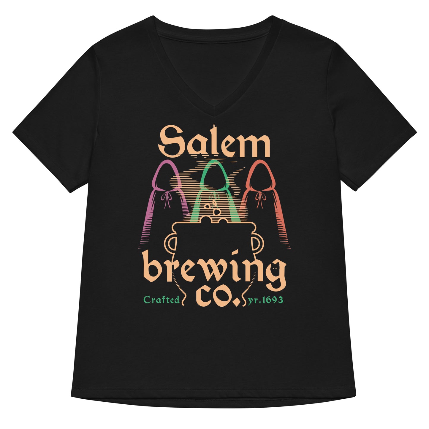 Salem Brewing Co Women's V-Neck Tee
