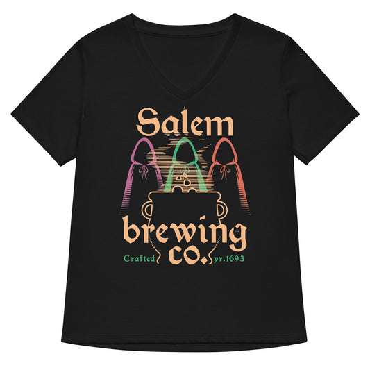 Salem Brewing Co Women's V-Neck Tee