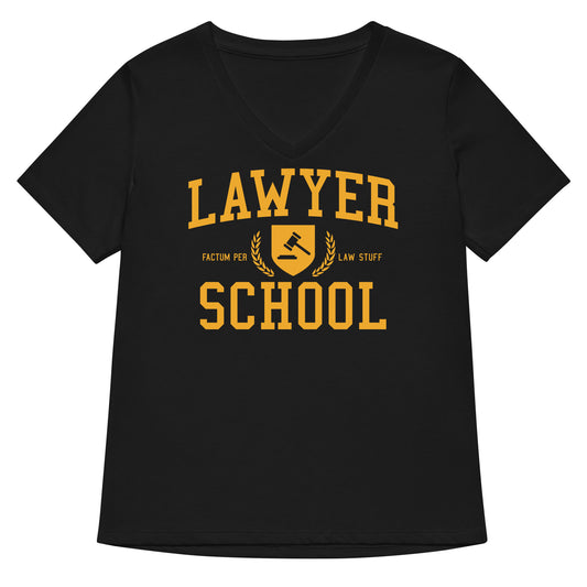 Lawyer School Women's V-Neck Tee