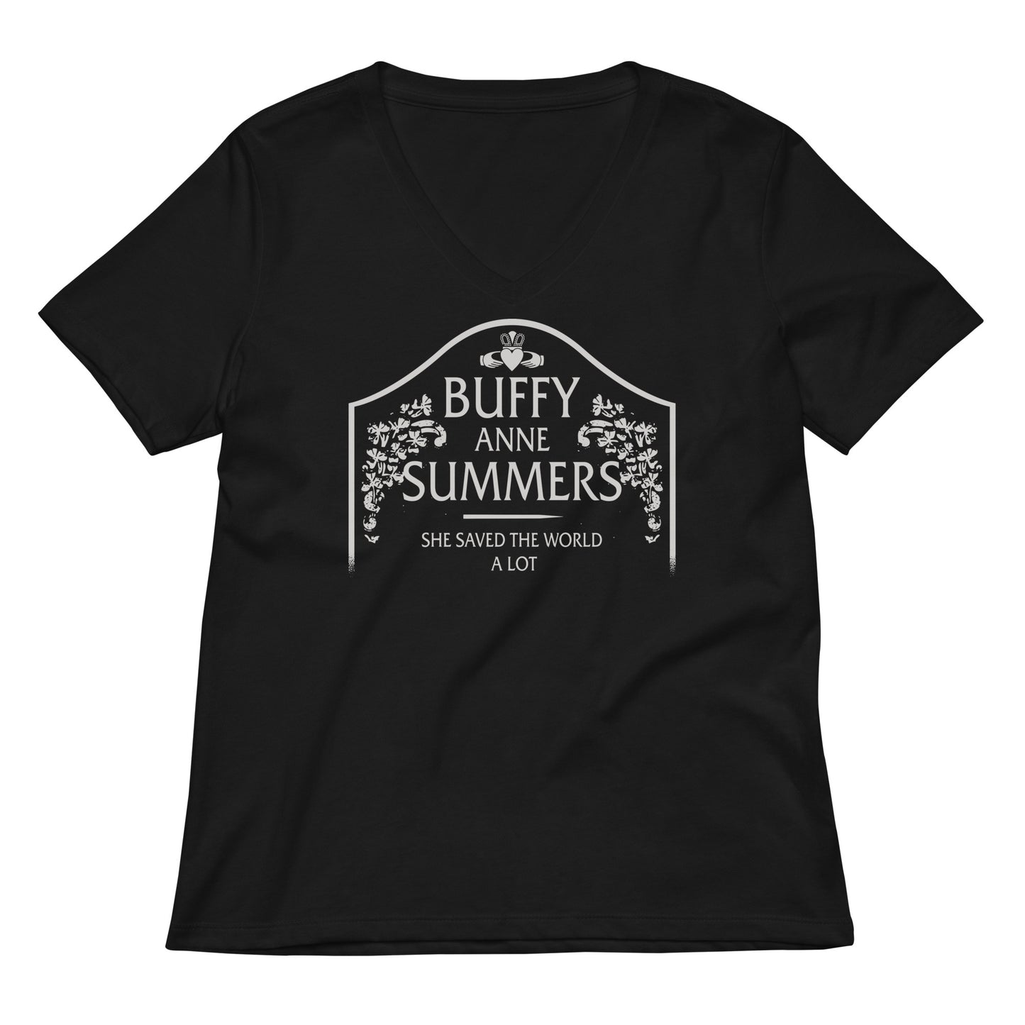 Buffy Anne Summers Women's V-Neck Tee