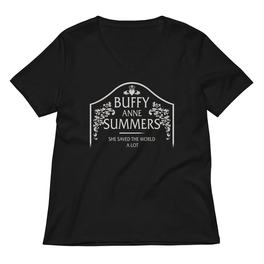 Buffy Anne Summers Women's V-Neck Tee