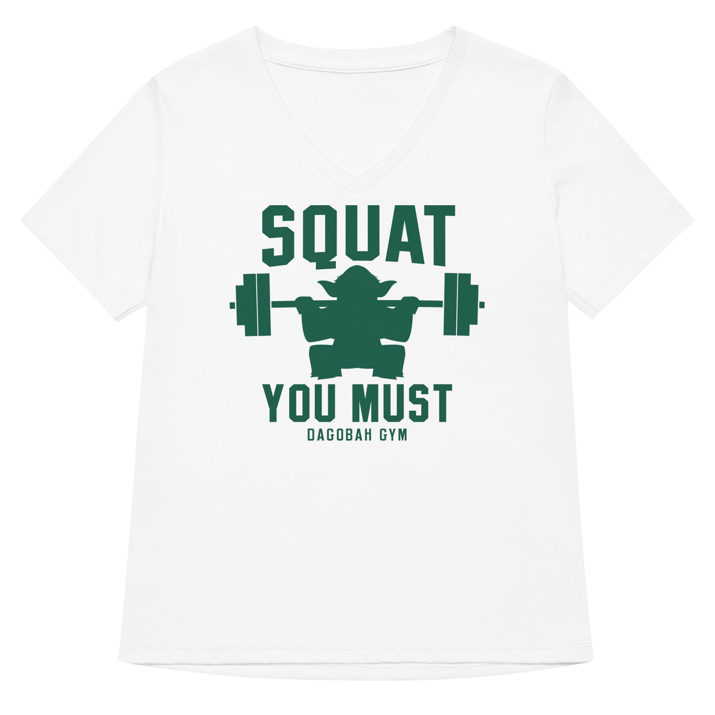 Squat You Must Women's V-Neck Tee
