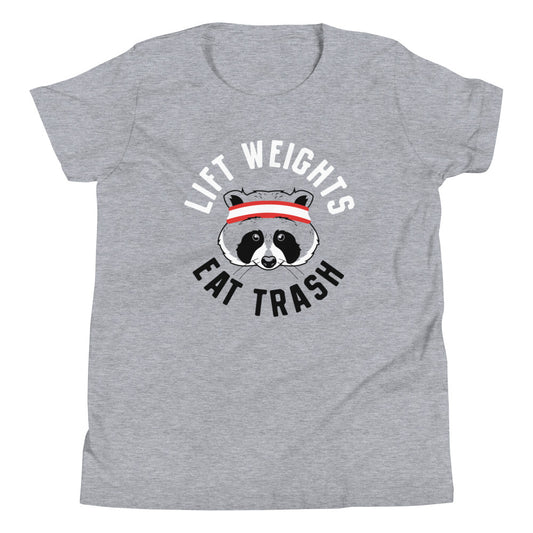 Lift Weights Eat Trash Kid's Youth Tee