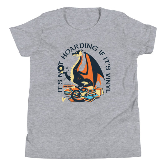 It's Not Hoarding If It's Vinyl Kid's Youth Tee