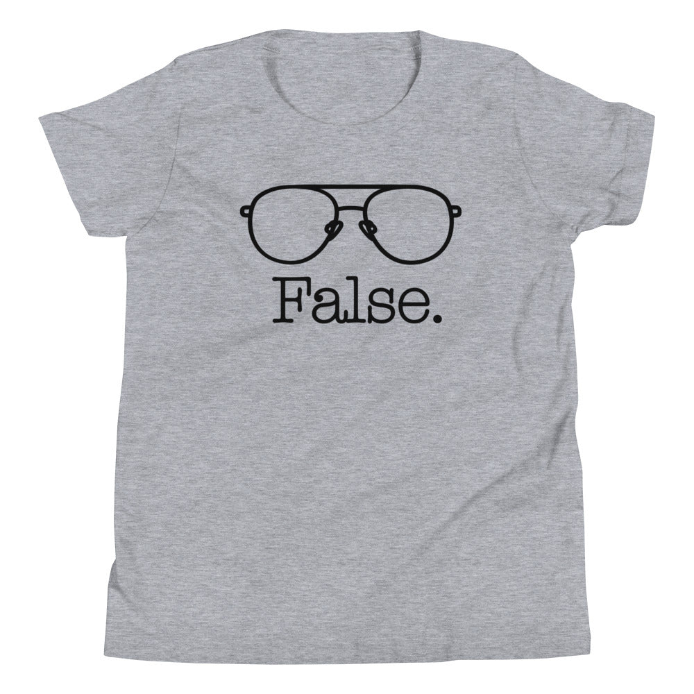False Glasses Kid's Youth Tee