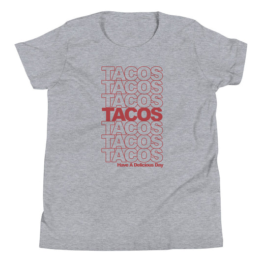 Tacos Tacos Tacos Kid's Youth Tee