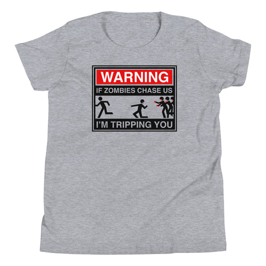 If Zombies Chase Us Kid's Youth Tee