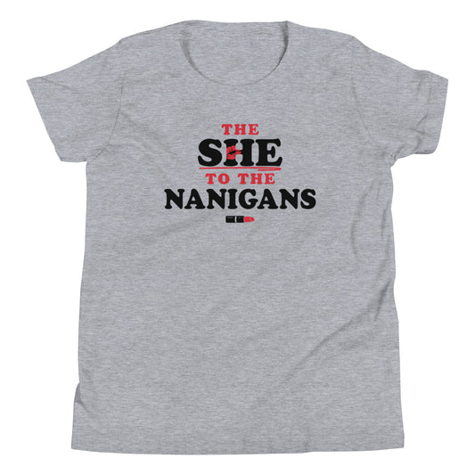 The She To The Nanigans Kid's Youth Tee