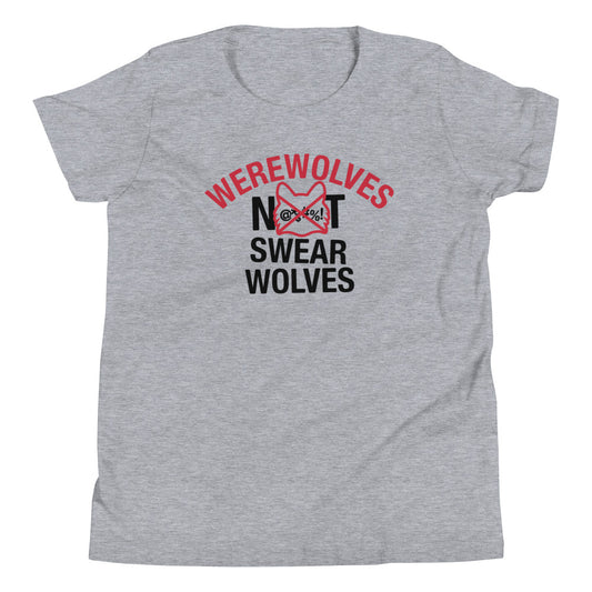 Werewolves Not Swearwolves Kid's Youth Tee