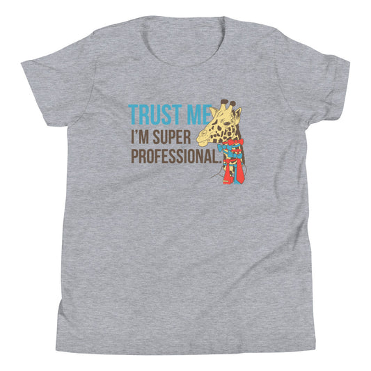 Trust Me I'm Super Professional Kid's Youth Tee