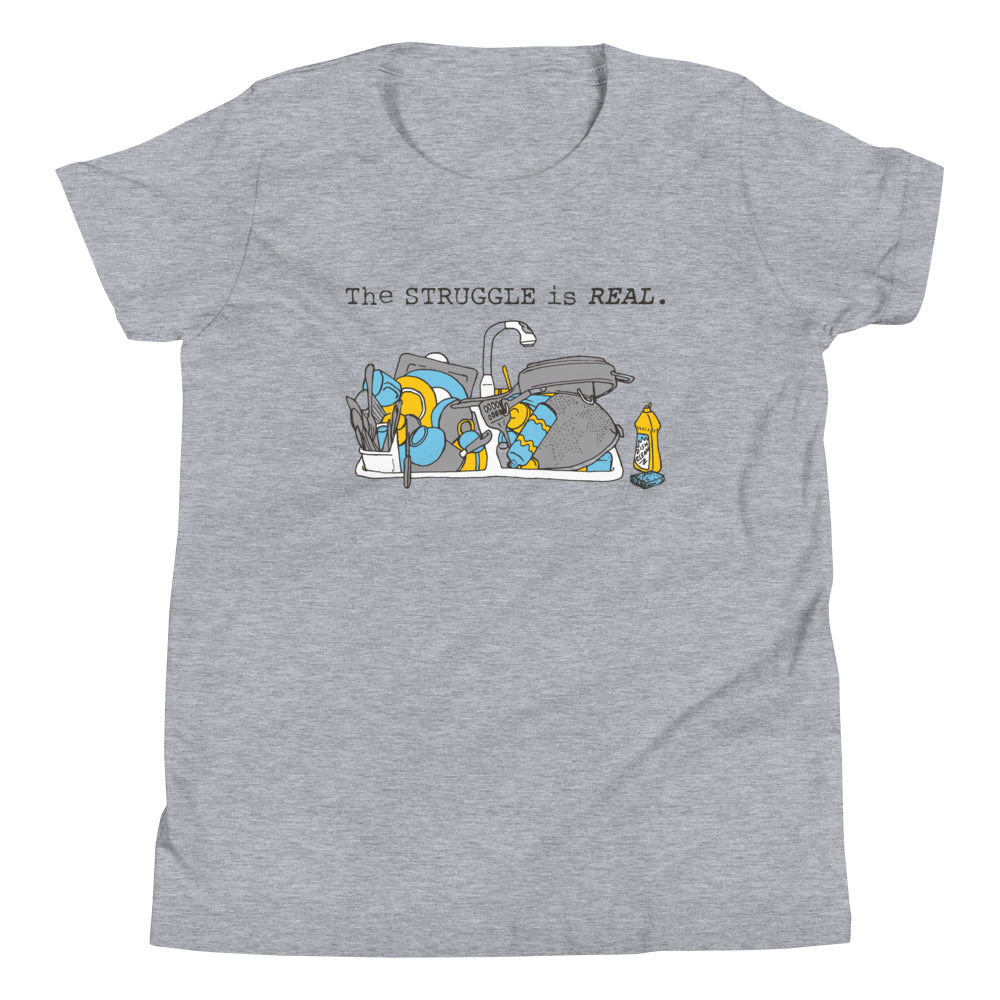 The Struggle Is Real Kid's Youth Tee