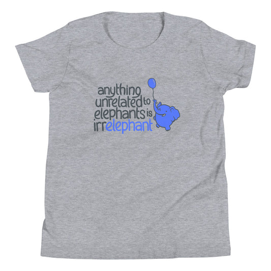 Anything Unrelated Elephants Kid's Youth Tee
