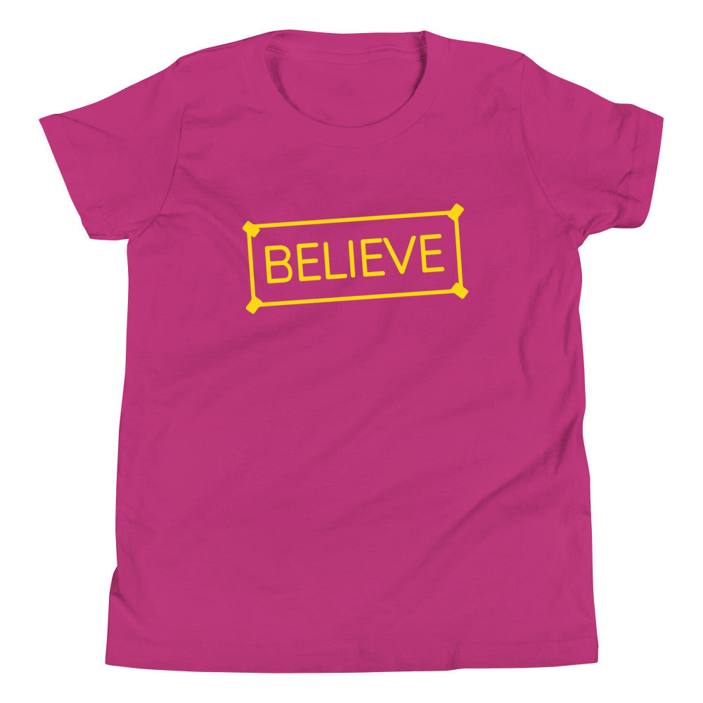 Believe Sign Kid's Youth Tee