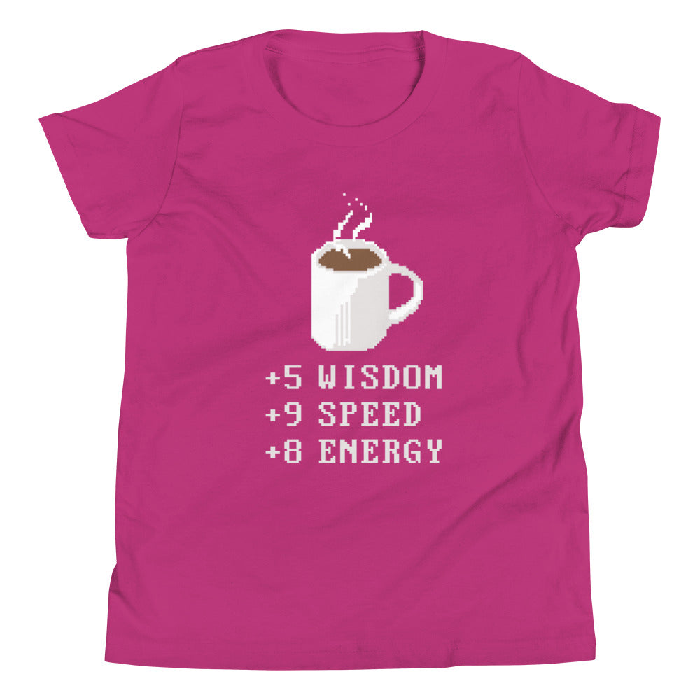 Coffee Plus To Stats Kid's Youth Tee