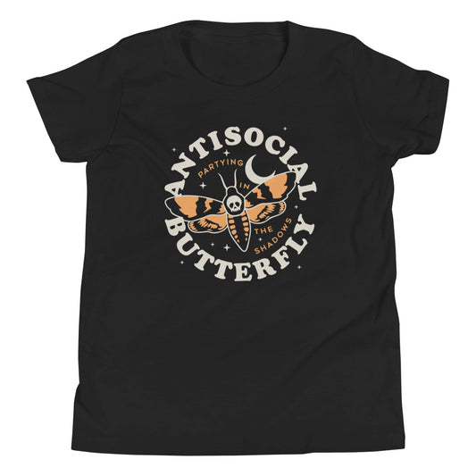 Antisocial Butterfly Kid's Youth Tee