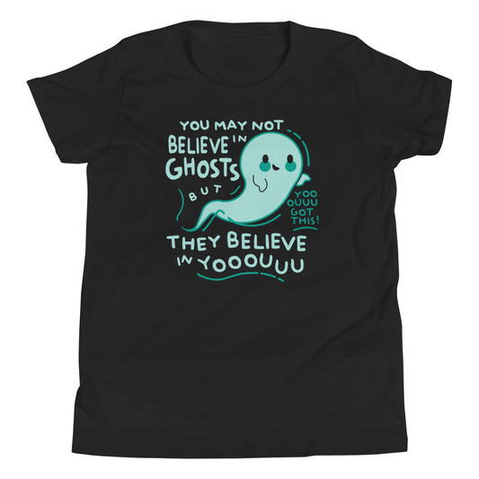 You May Not Believe In Ghosts Kid's Youth Tee