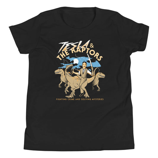 Tesla & The Raptors Kid's Youth Tee