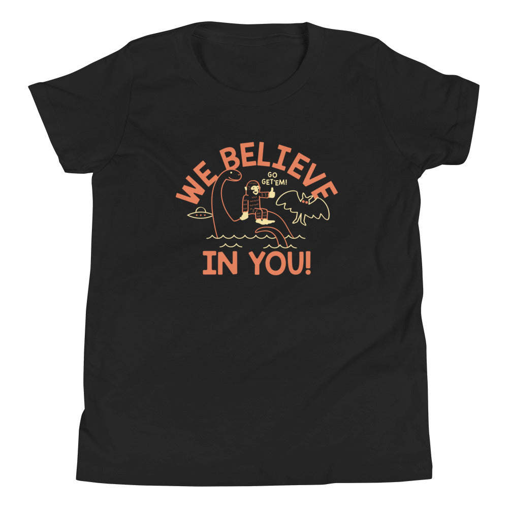 We Believe In You Kid's Youth Tee