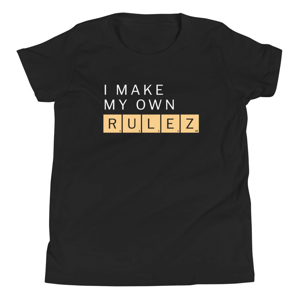 I Make My Own Rulez Kid's Youth Tee