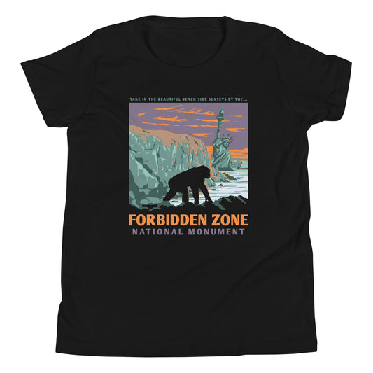 Forbidden Zone National Monument Kid's Youth Tee