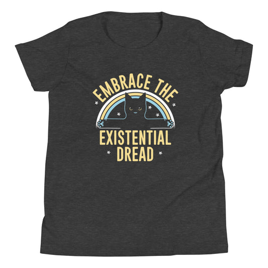 Embrace The Existential Dread Kid's Youth Tee