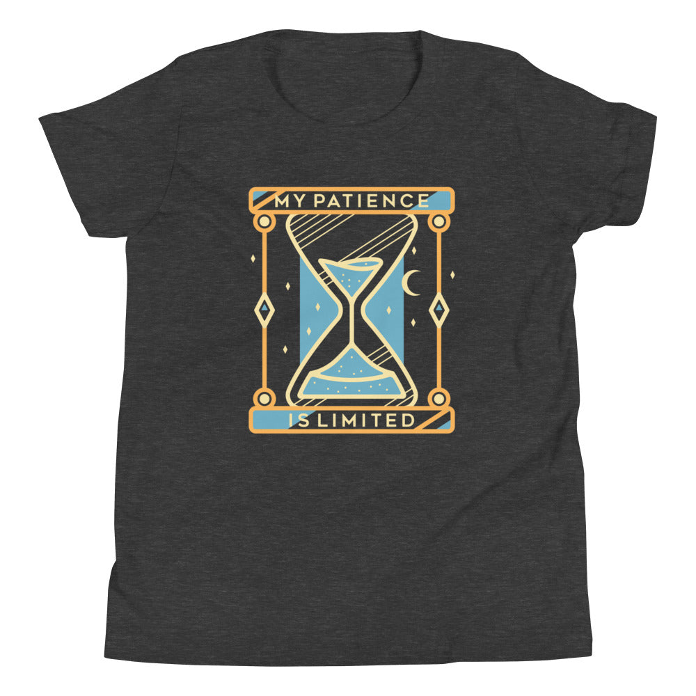 My Patience Is Limited Kid's Youth Tee