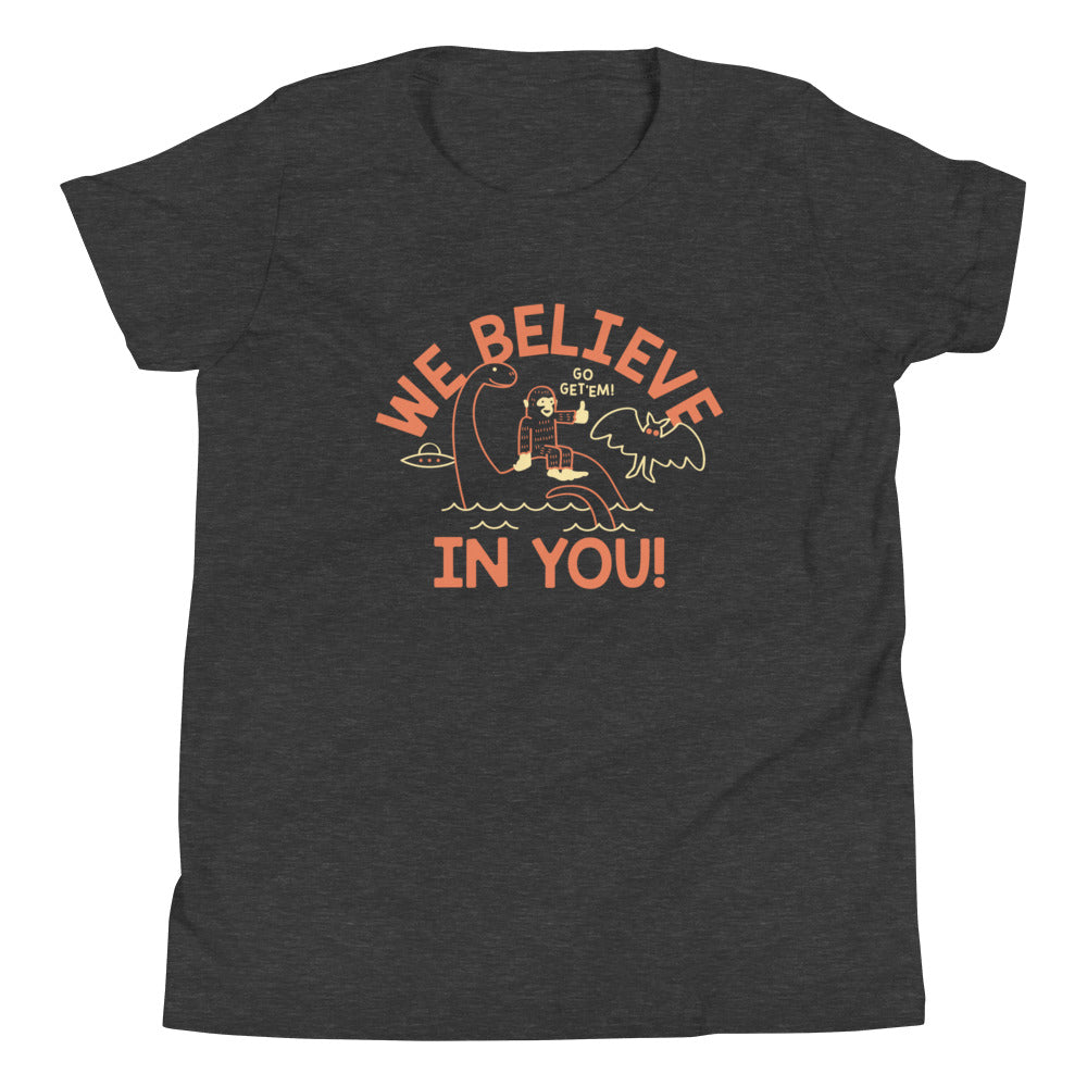 We Believe In You Kid's Youth Tee