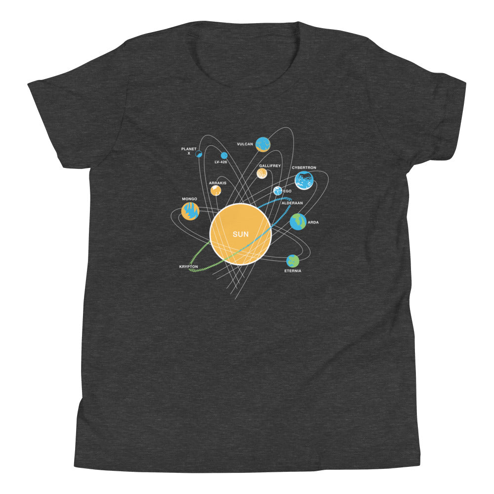 Solar System Kid's Youth Tee