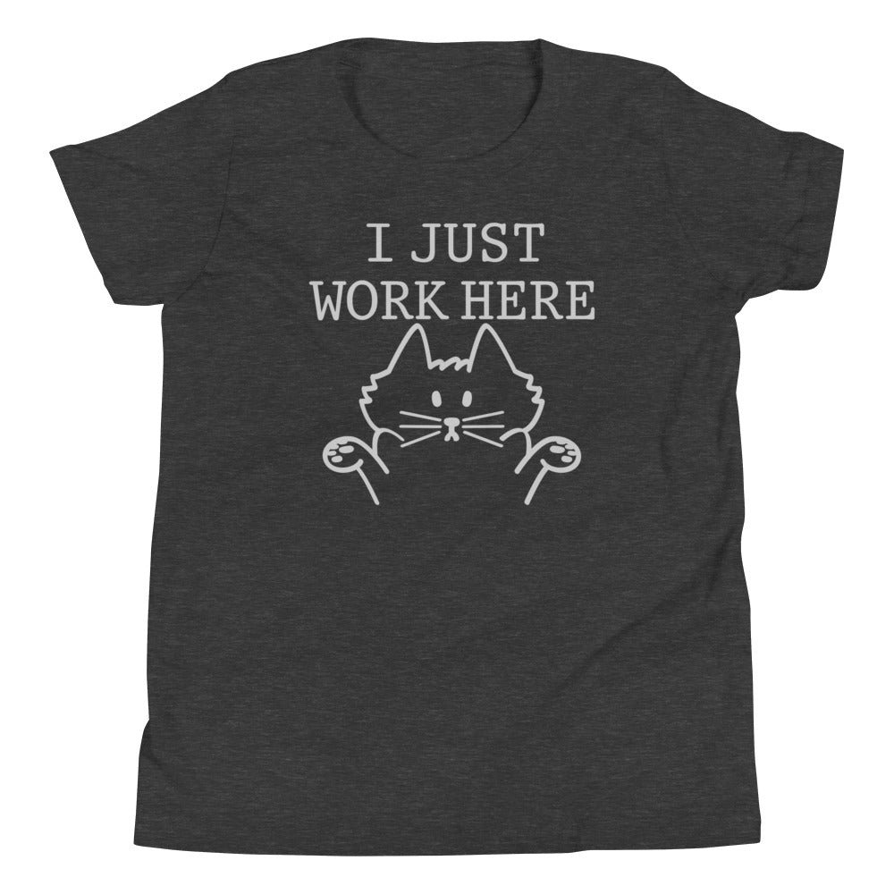 I Just Work Here Kid's Youth Tee