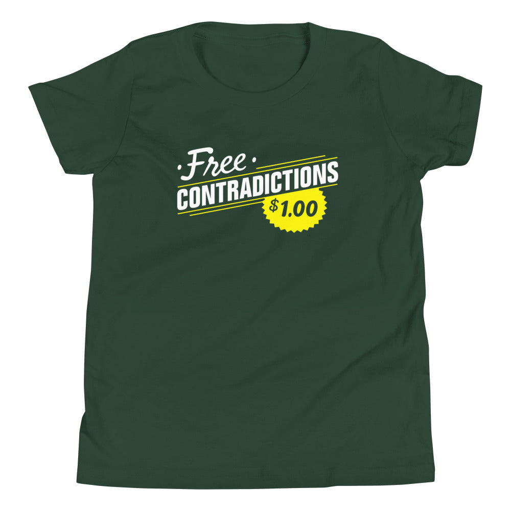 Free Contradictions Kid's Youth Tee