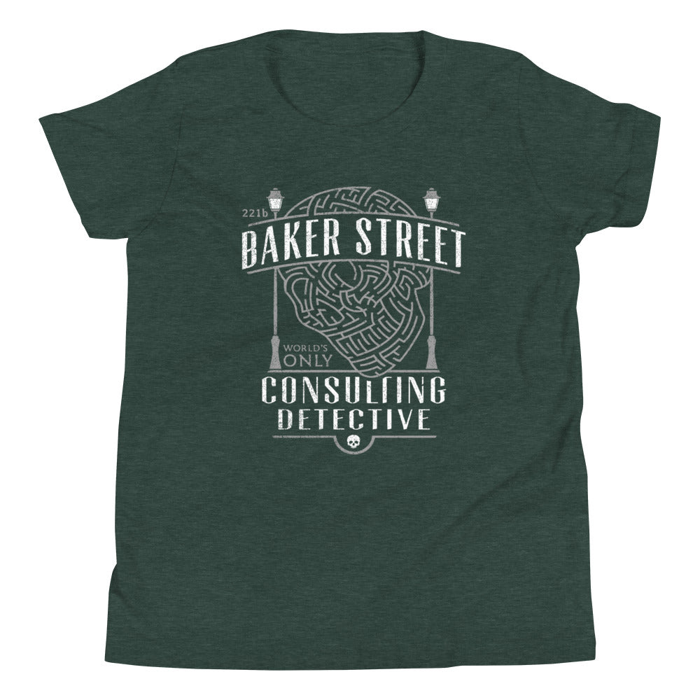 Baker Street Consulting Detective Kid's Youth Tee