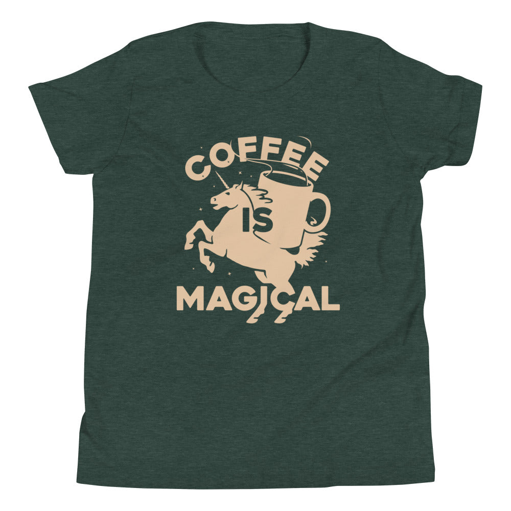Coffee Is Magical Kid's Youth Tee