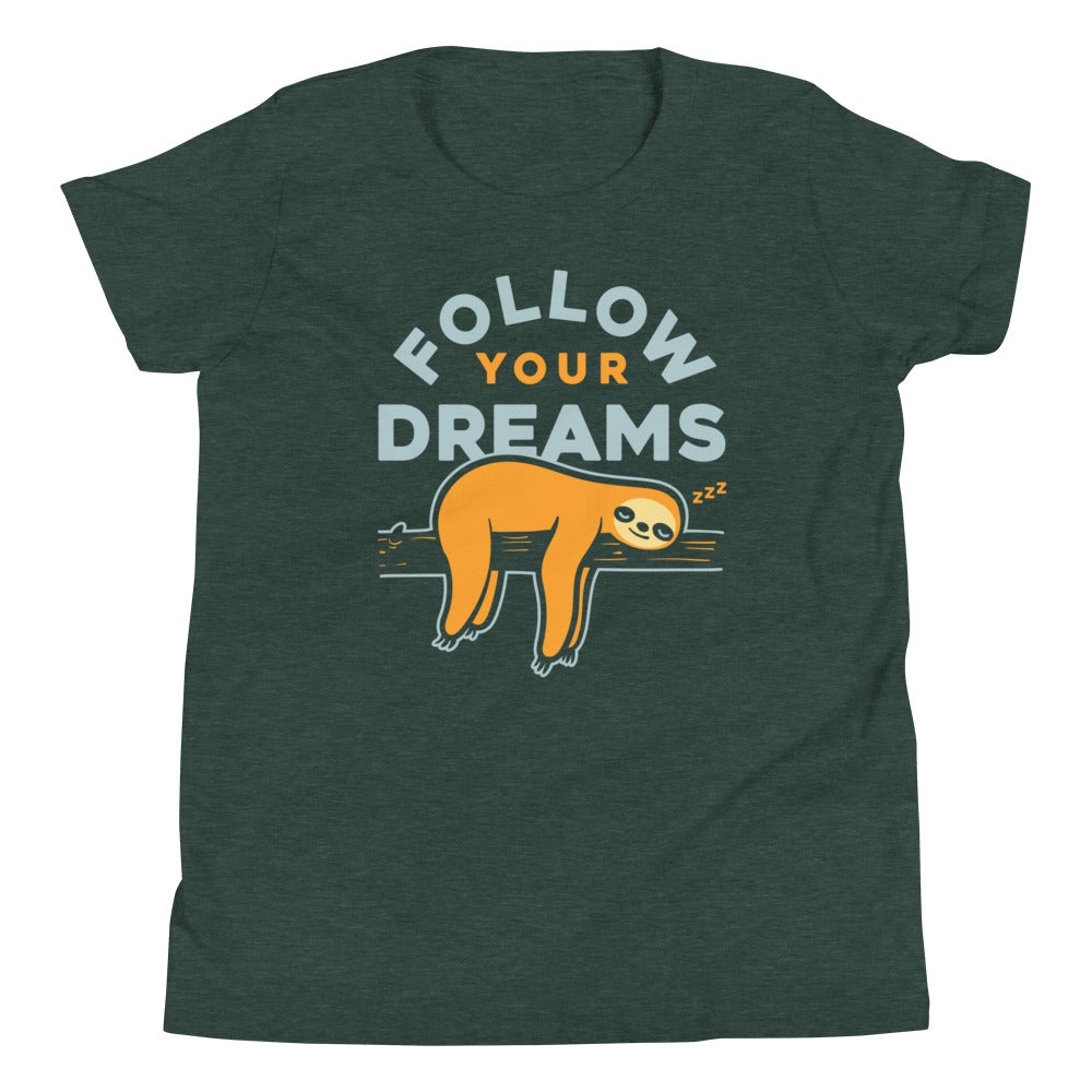Follow Your Dreams Kid's Youth Tee