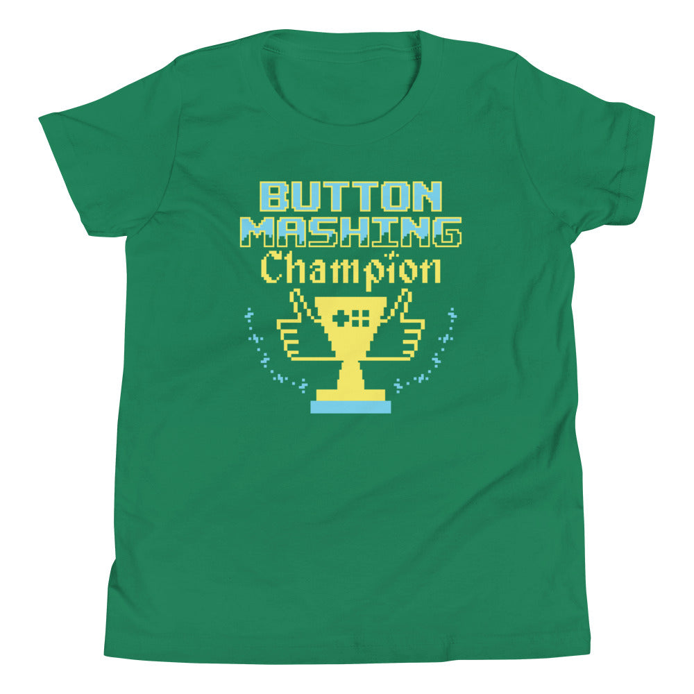 Button Mashing Champion Kid's Youth Tee