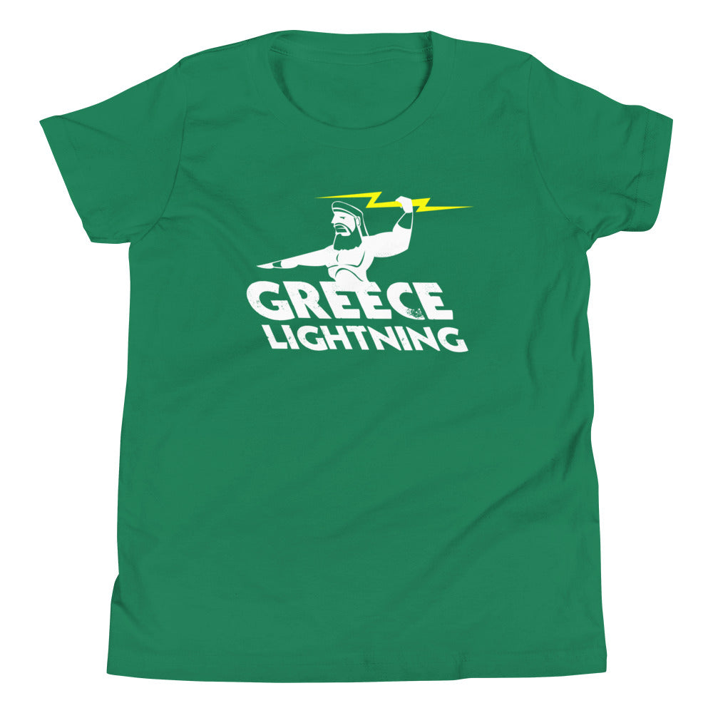 Greece Lightning Kid's Youth Tee