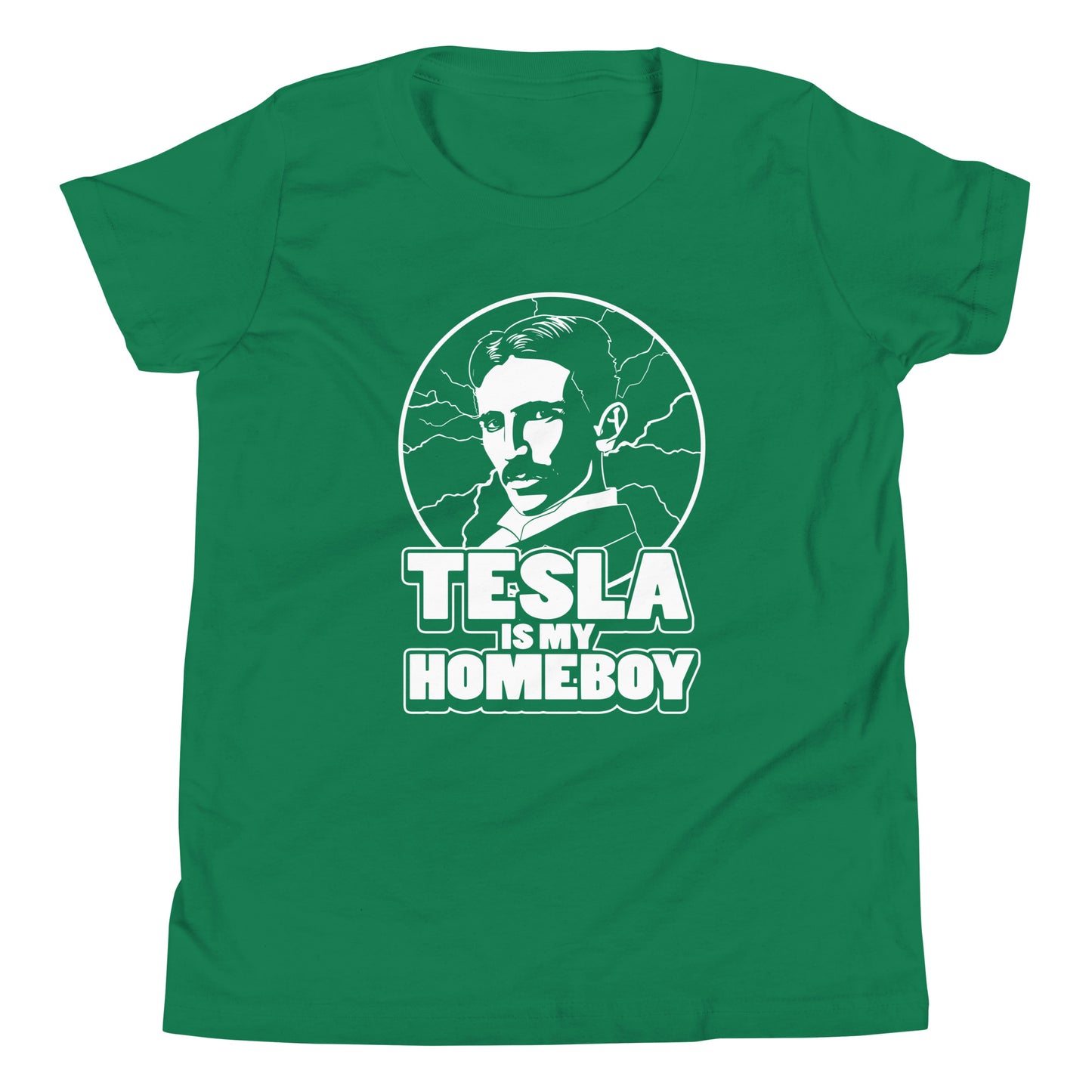 Tesla Is My Homeboy Kid's Youth Tee