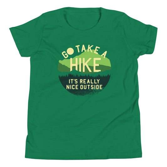 Go Take A Hike Kid's Youth Tee