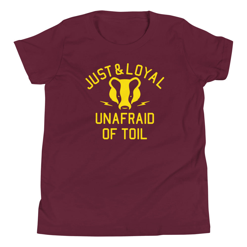 Just And Loyal, Unafraid Of Toil Kid's Youth Tee