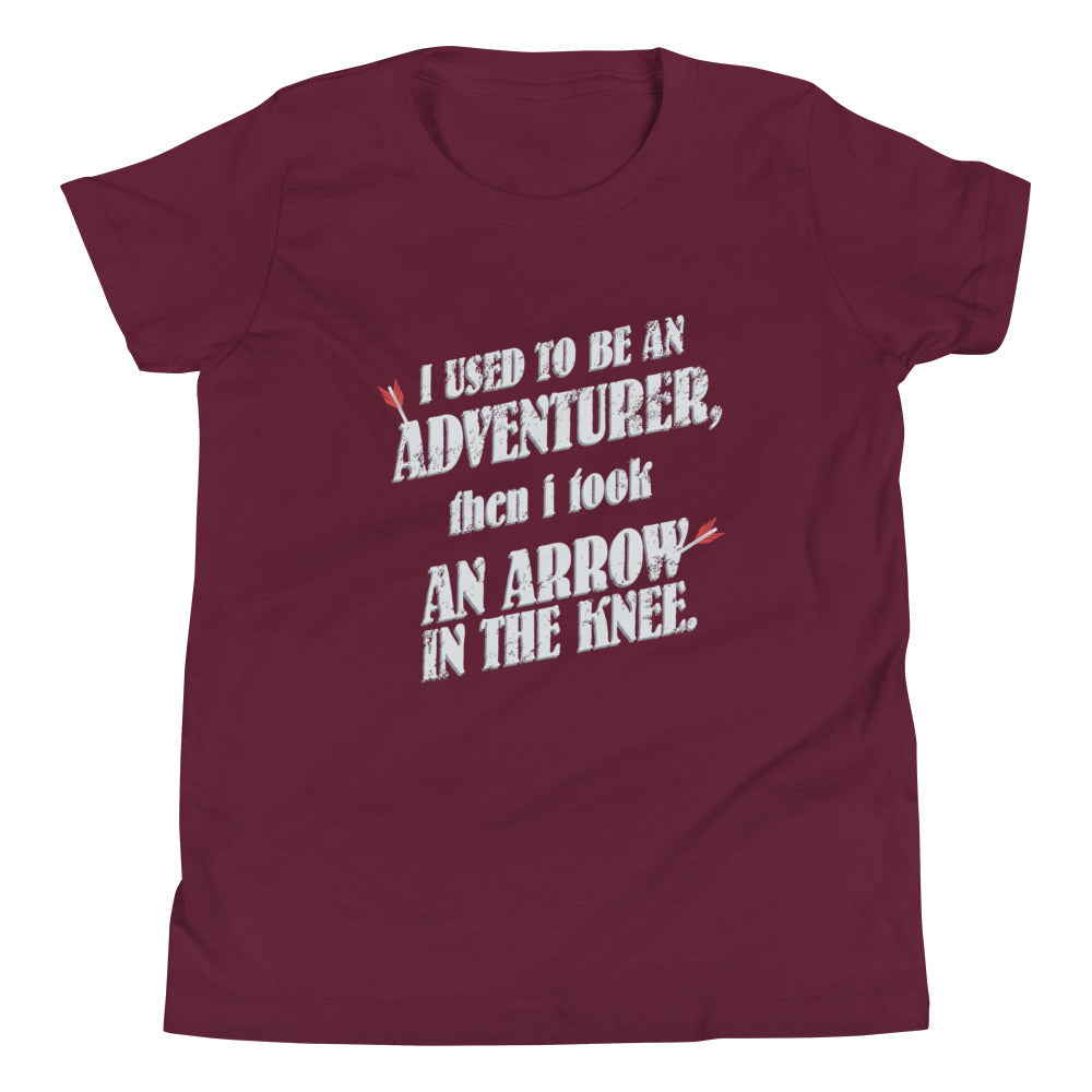 I Used To Be An Adventurer Kid's Youth Tee