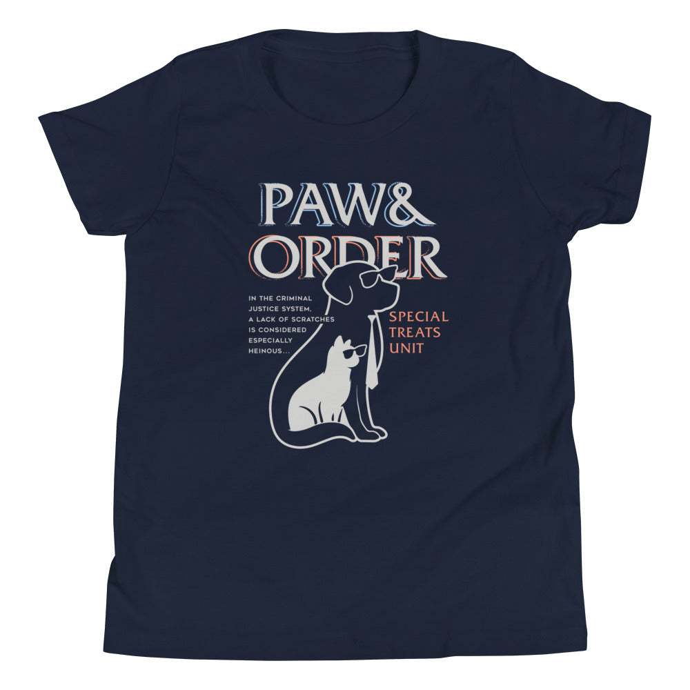 Paw & Order Kid's Youth Tee