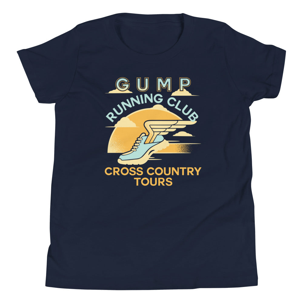 Cross Country Junior Running Club Gump Running Club Kid's Youth Tee