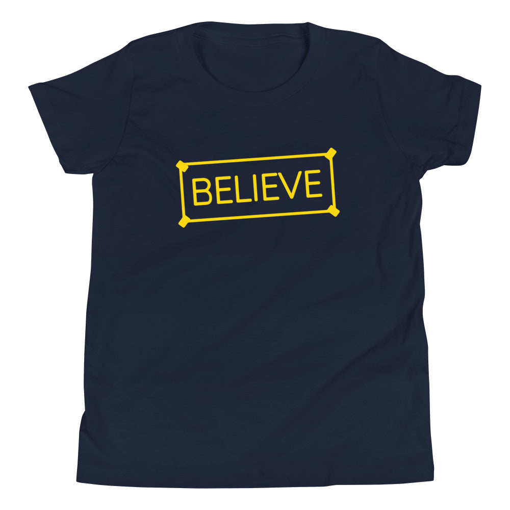 Believe Sign Kid's Youth Tee