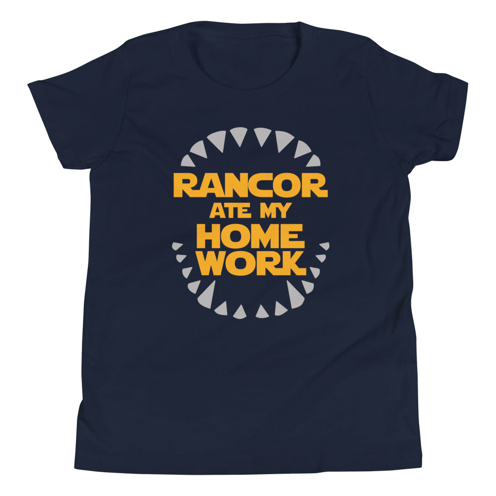 Rancor Ate My Homework Kid's Youth Tee
