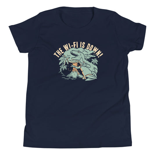 The Wi-Fi Is Down! Kid's Youth Tee