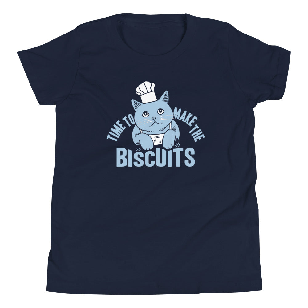 Time To Make The Biscuits Kid's Youth Tee